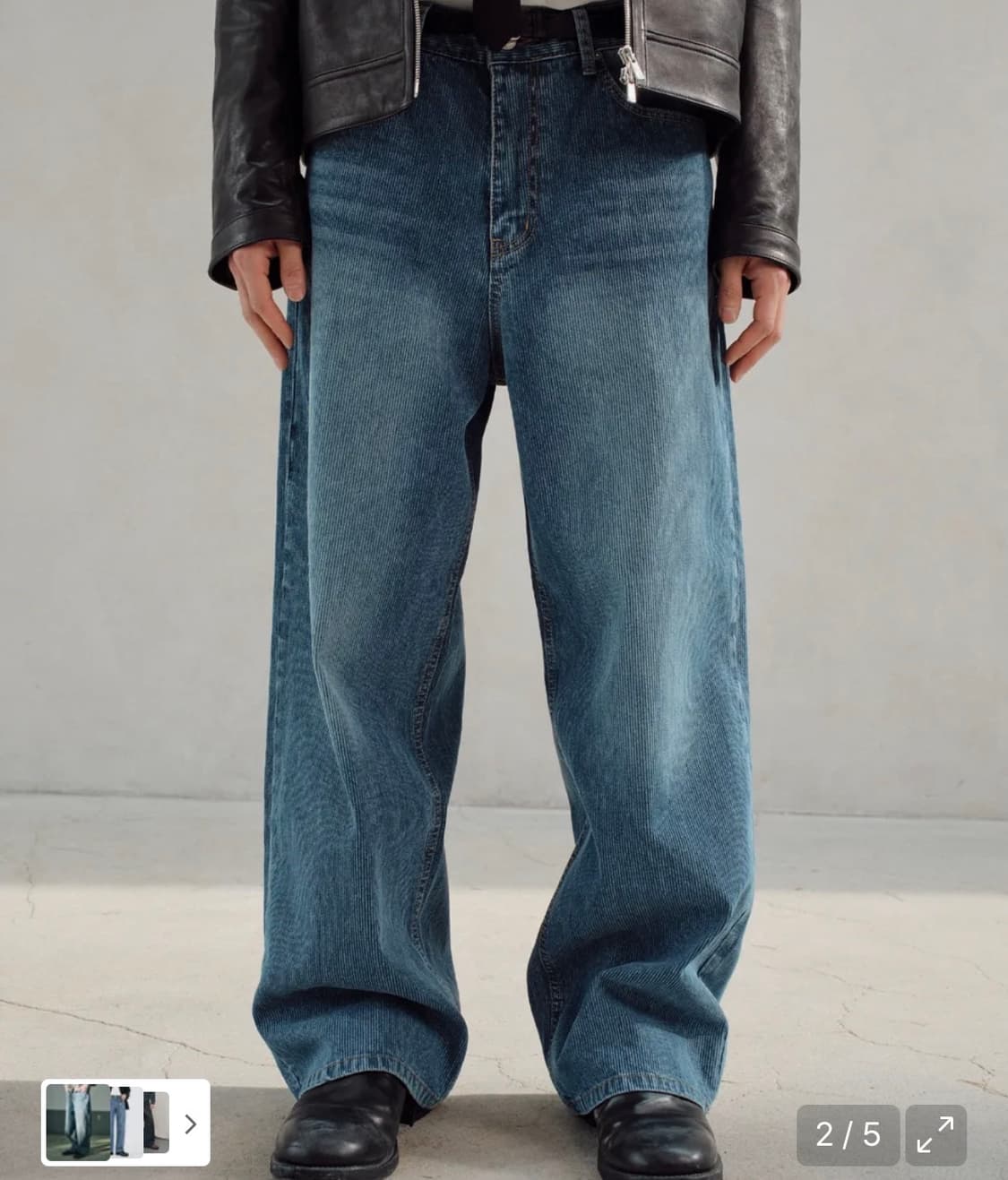 다이브인 loosed wide denim 루즈와이드 1사이즈 상품이미지1