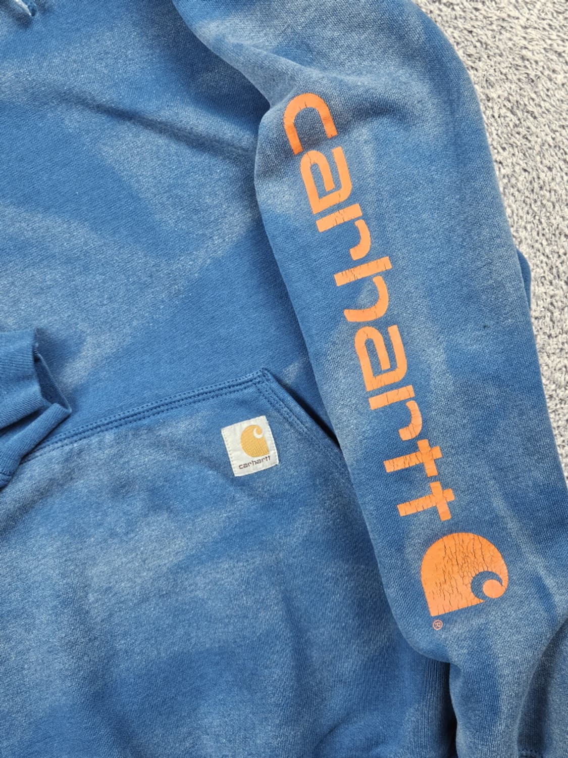 칼하트 다잉워시드 커스텀 디펜더 후드티 ( M ) / 10445 상품이미지6