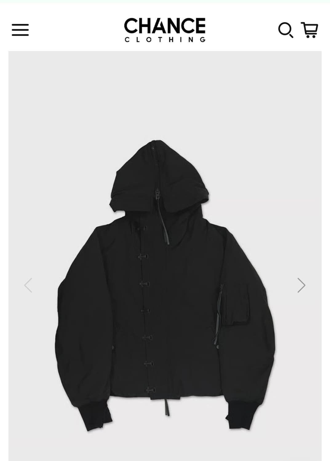 MINUS 플라이트 후드 봄버 2size 상품이미지2