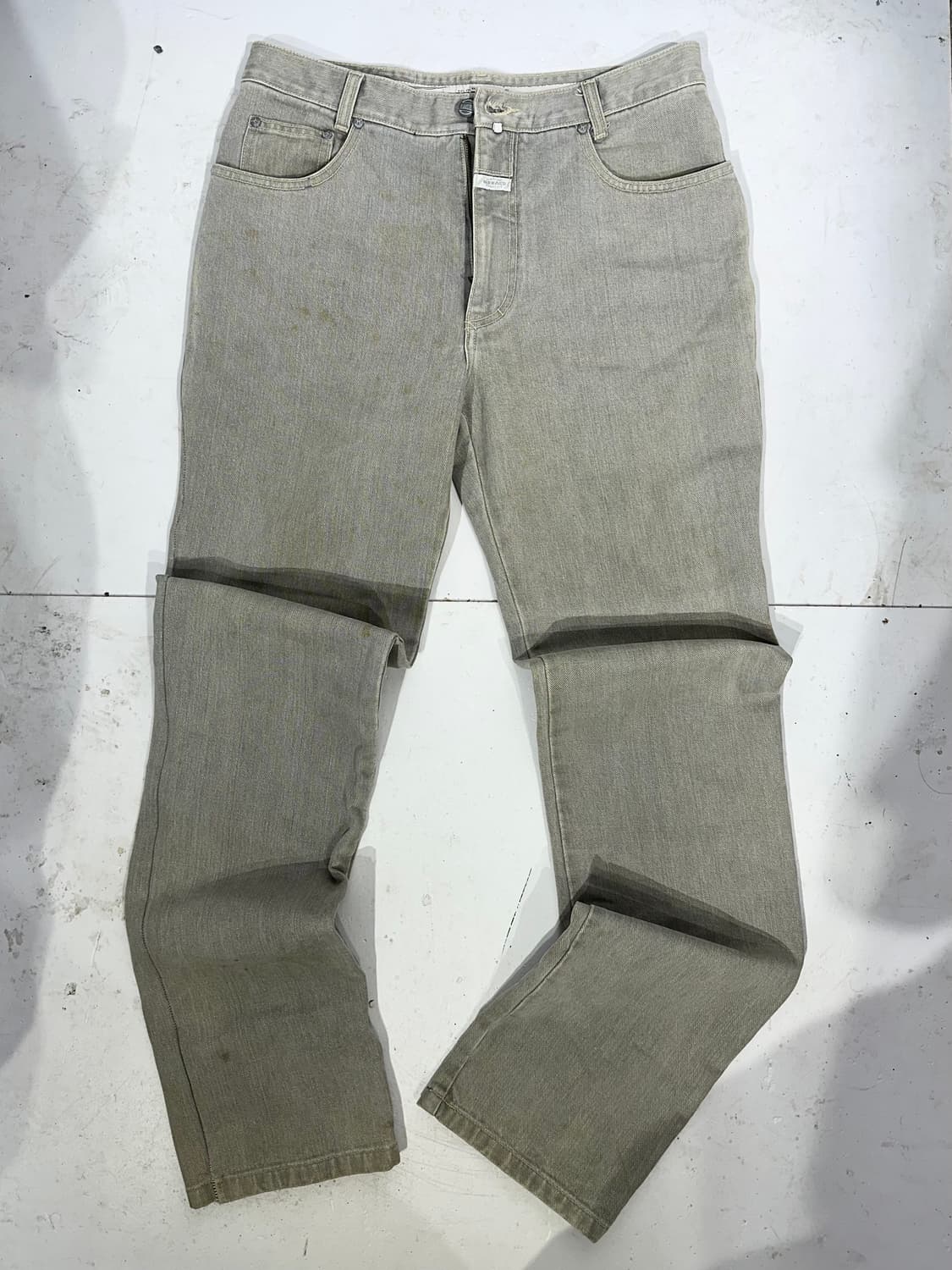 마리떼 프랑소와 저버 그레이 와이드 데님 팬츠  상품이미지4