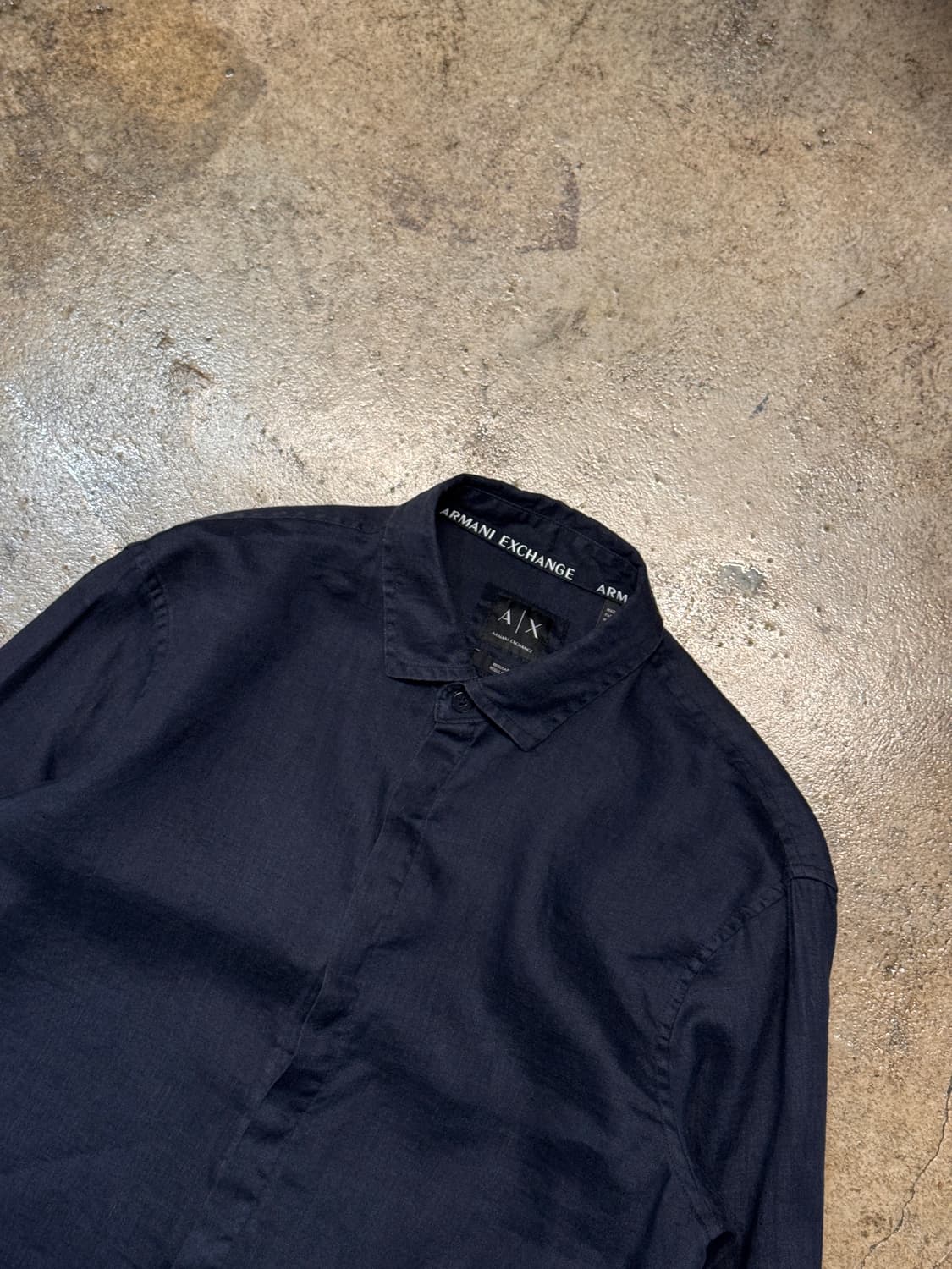 44-66 ) ARMANI EXCHANGE Linen Shirt 상품이미지4