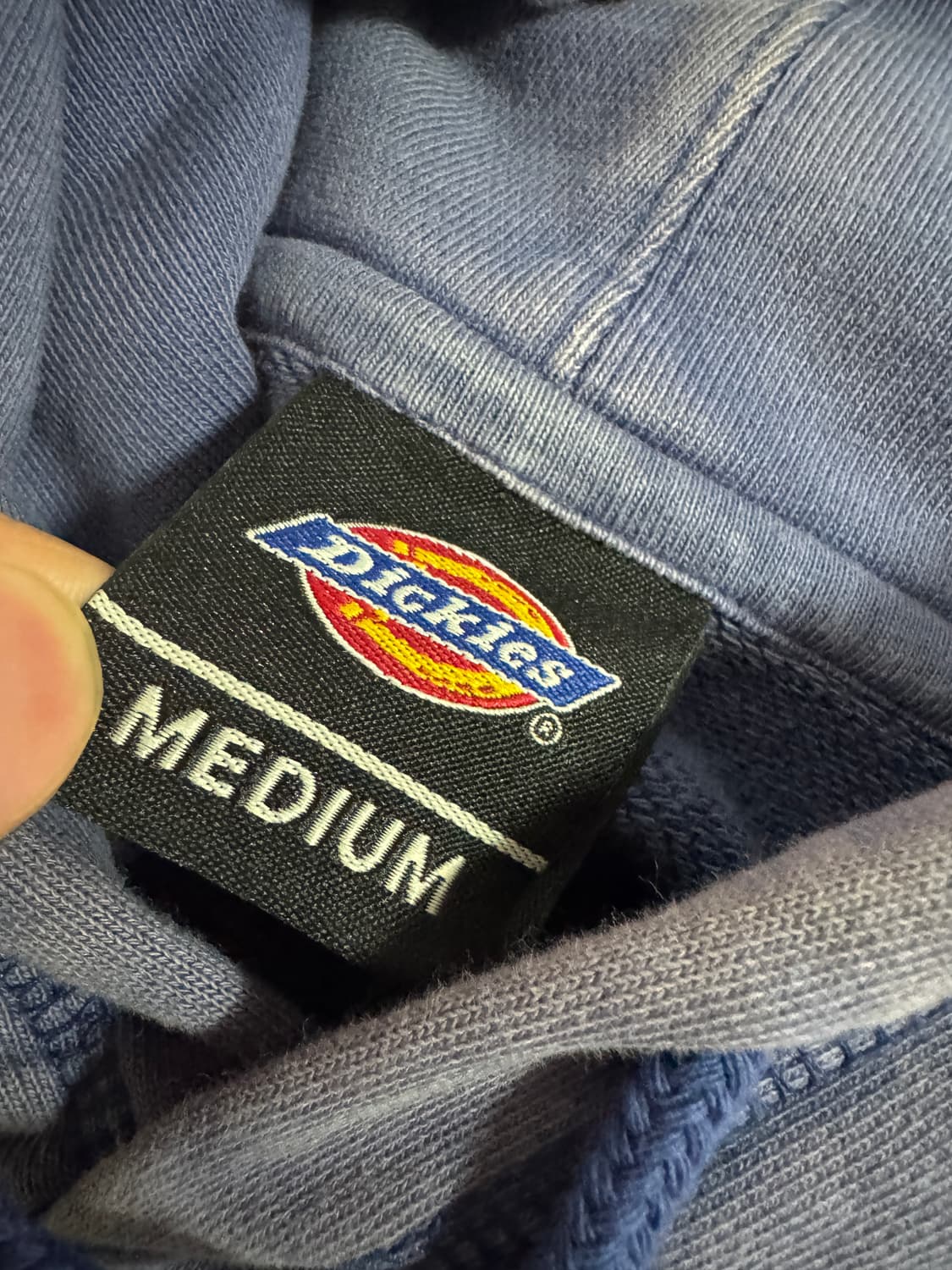 희귀!! 디키즈 헤비가먼트 암레터링 오버핏 후드티 상품이미지3