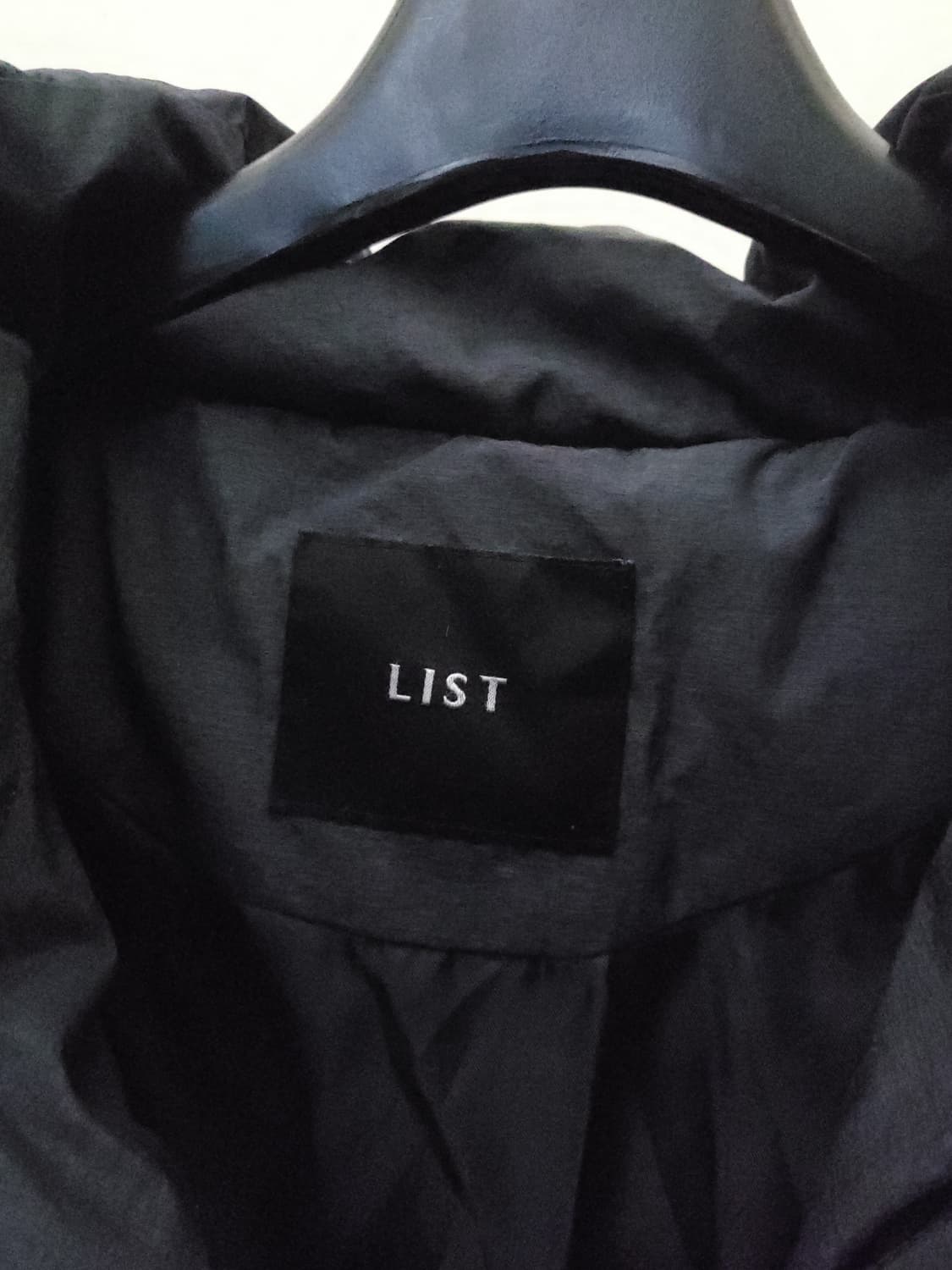 LIST 블랙 롱 패딩 m 상품이미지2