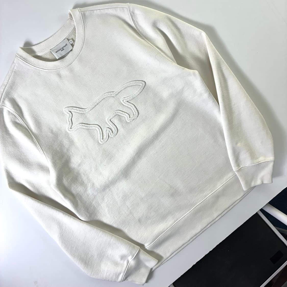 Maison kitsune  메종 키츠네 컨투어 폭스 패치 맨투맨 상품이미지2