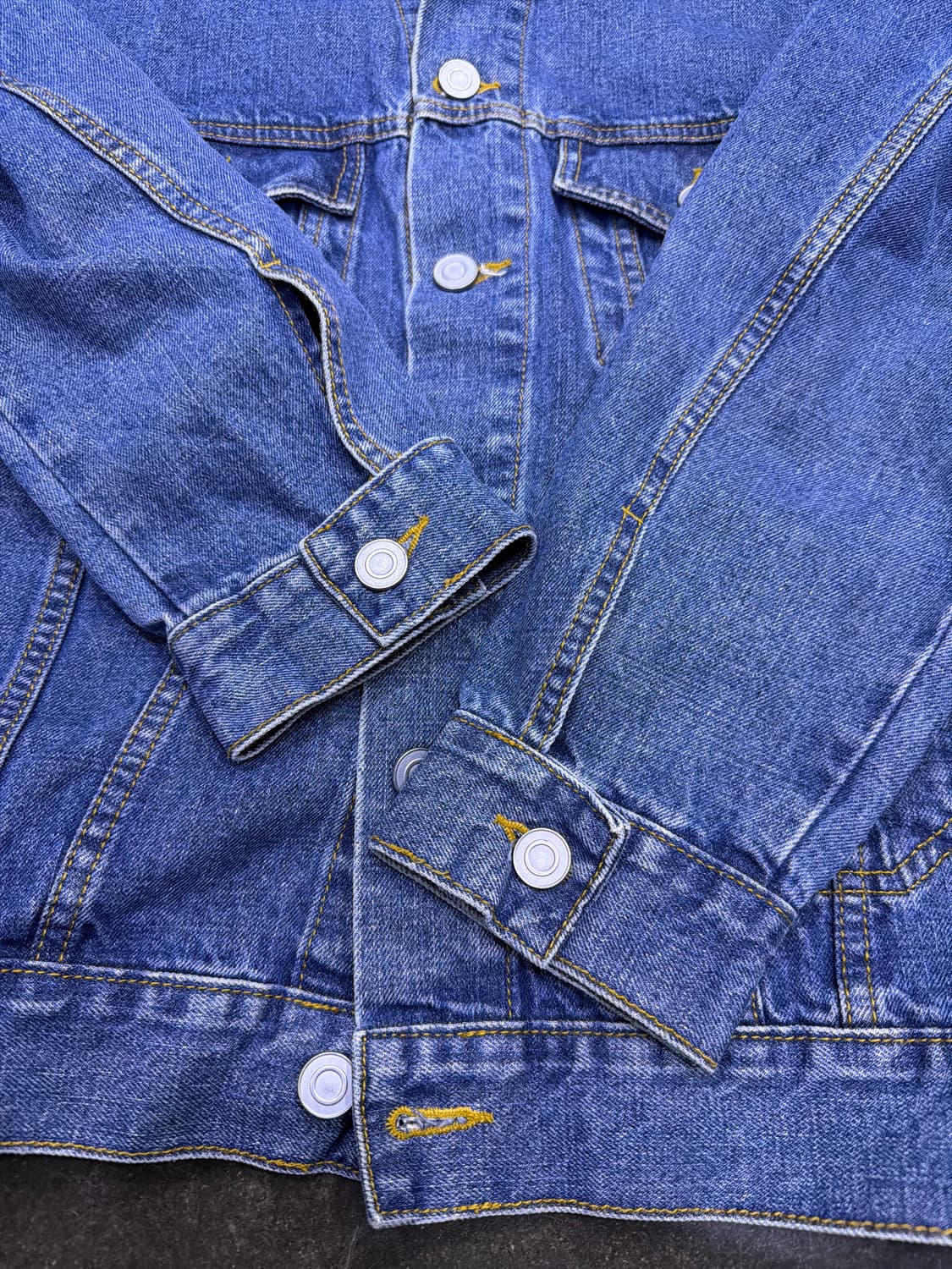 브랜디드 트러커 청자켓 데님자켓 M 상품이미지5