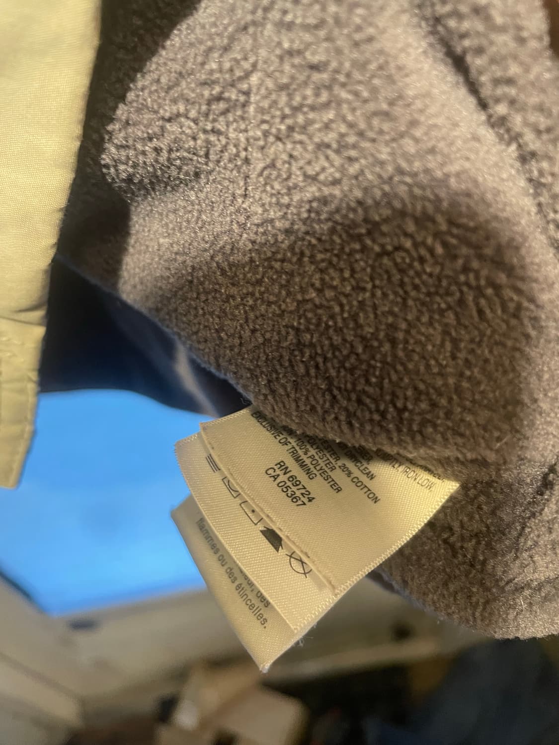 컬럼비아 남성 카키색 자켓 L 상품이미지3