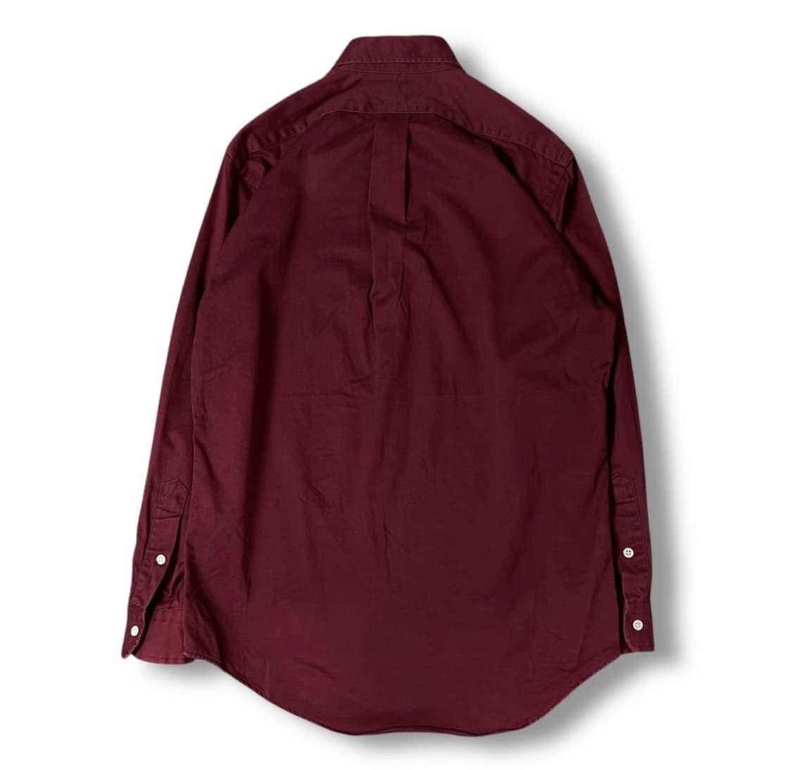 폴로랄프로렌 다크레드 코튼 긴팔 셔츠 90 상품이미지2