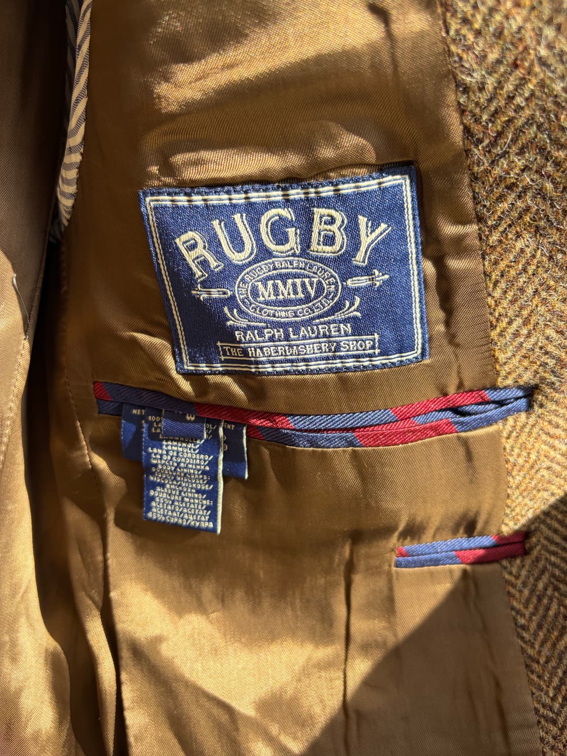 RUGBY by Ralph Lauren 헤링본 자켓 상품이미지7