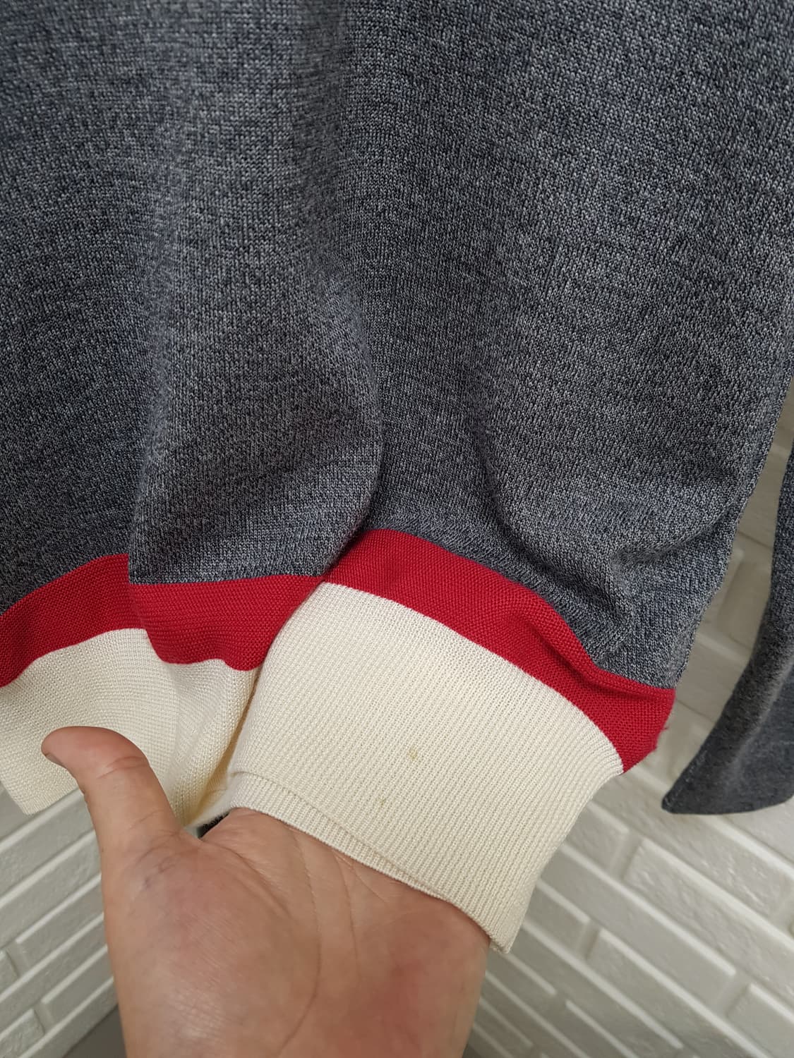 [m/95/정품] 마크앤로나 남성 골프니트 상품이미지8