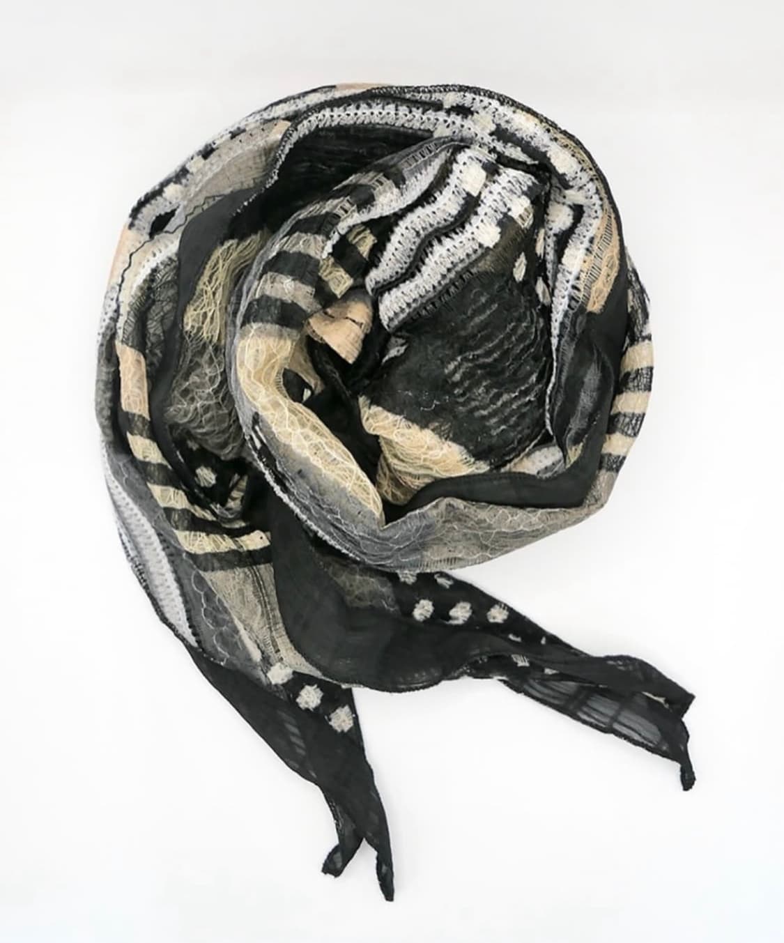 코이세이오 프리뷰 스카프 블랙 + 노트 상품이미지1