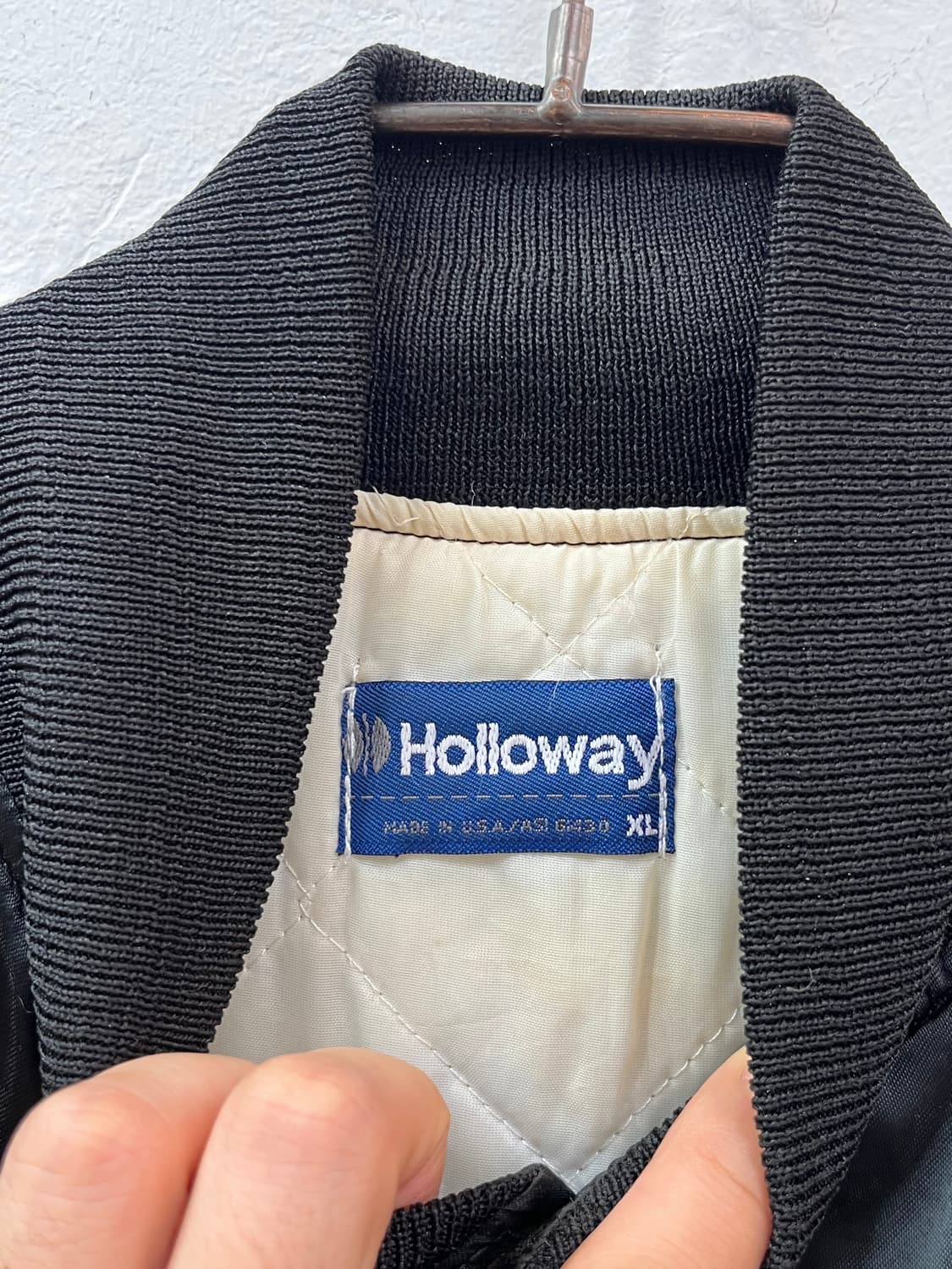 Holloway 블랙 나일론 항공점퍼 XL 상품이미지2