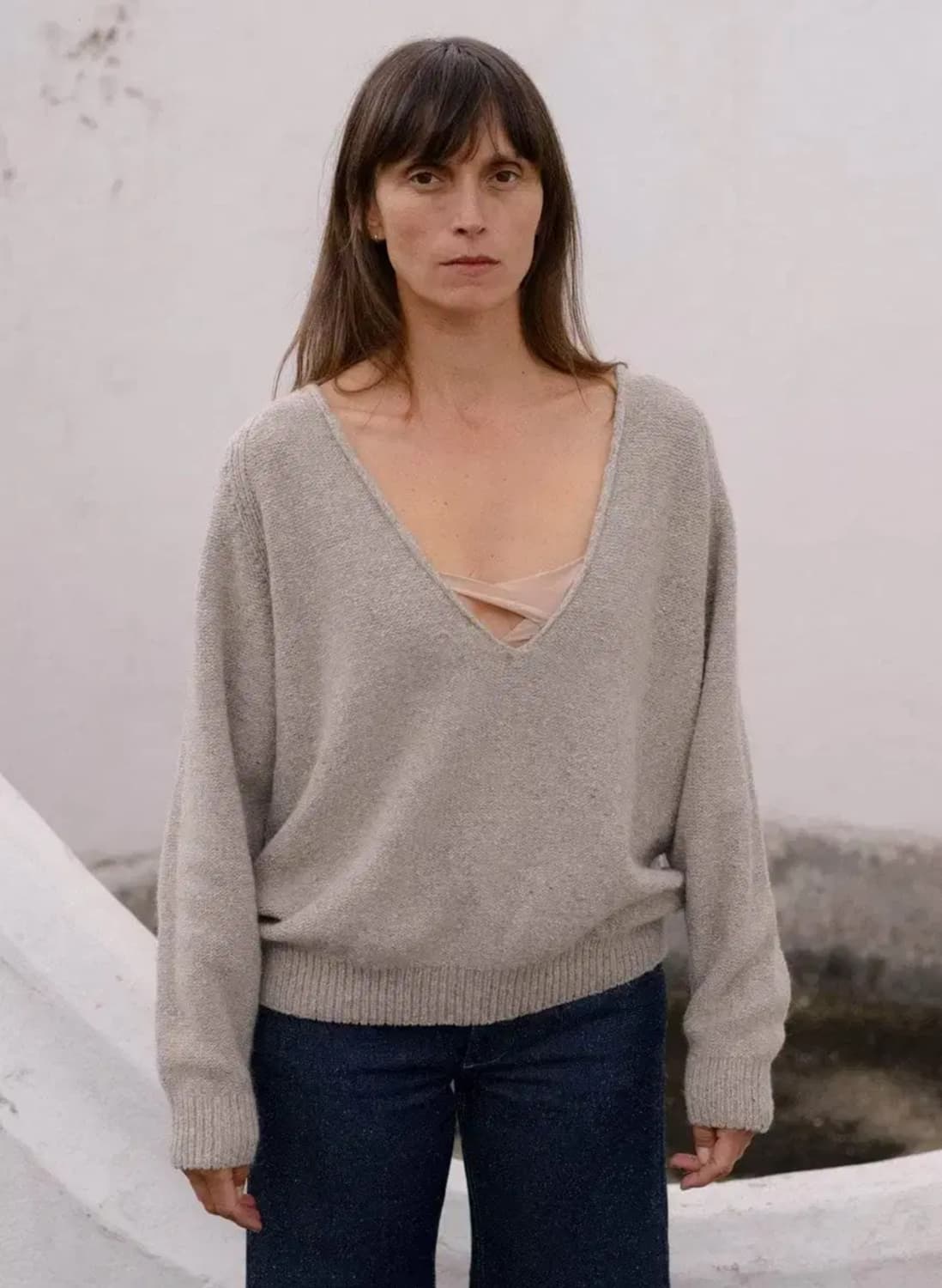 Baserange soar v neck (sur sand, xs) 상품이미지1