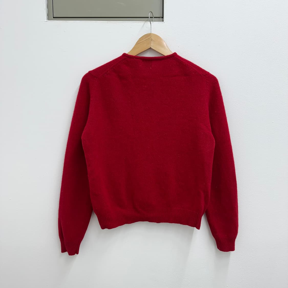 90s 갭 GAP 우먼스 레드 가디건 (M)   상품이미지4