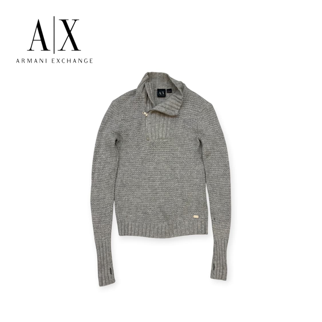 아르마니 익스체인지 하이넥 니트 롱슬리브 상품이미지1