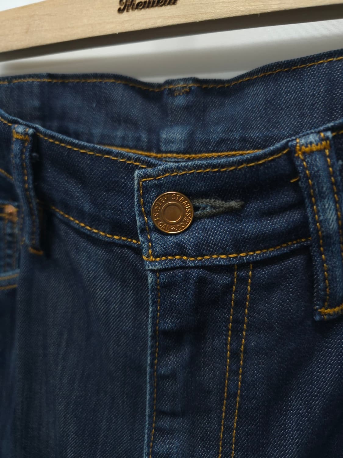 리바이스 508 다크인디고 테이퍼드 데님 팬츠(32) 상품이미지3