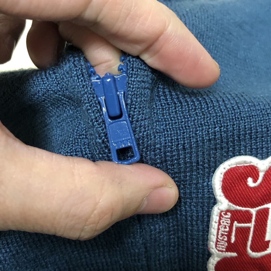 (F) 새상품 히스테릭 글래머 그루피 집업 니트 카페레이서 자켓 상품이미지4