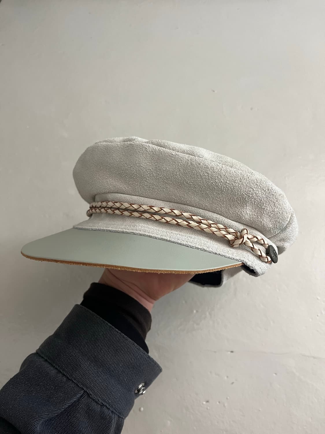 Brixton 브릭스톤 스웨이드 피들러 캡 마도로스 뉴스보이 마린 햇 상품이미지1