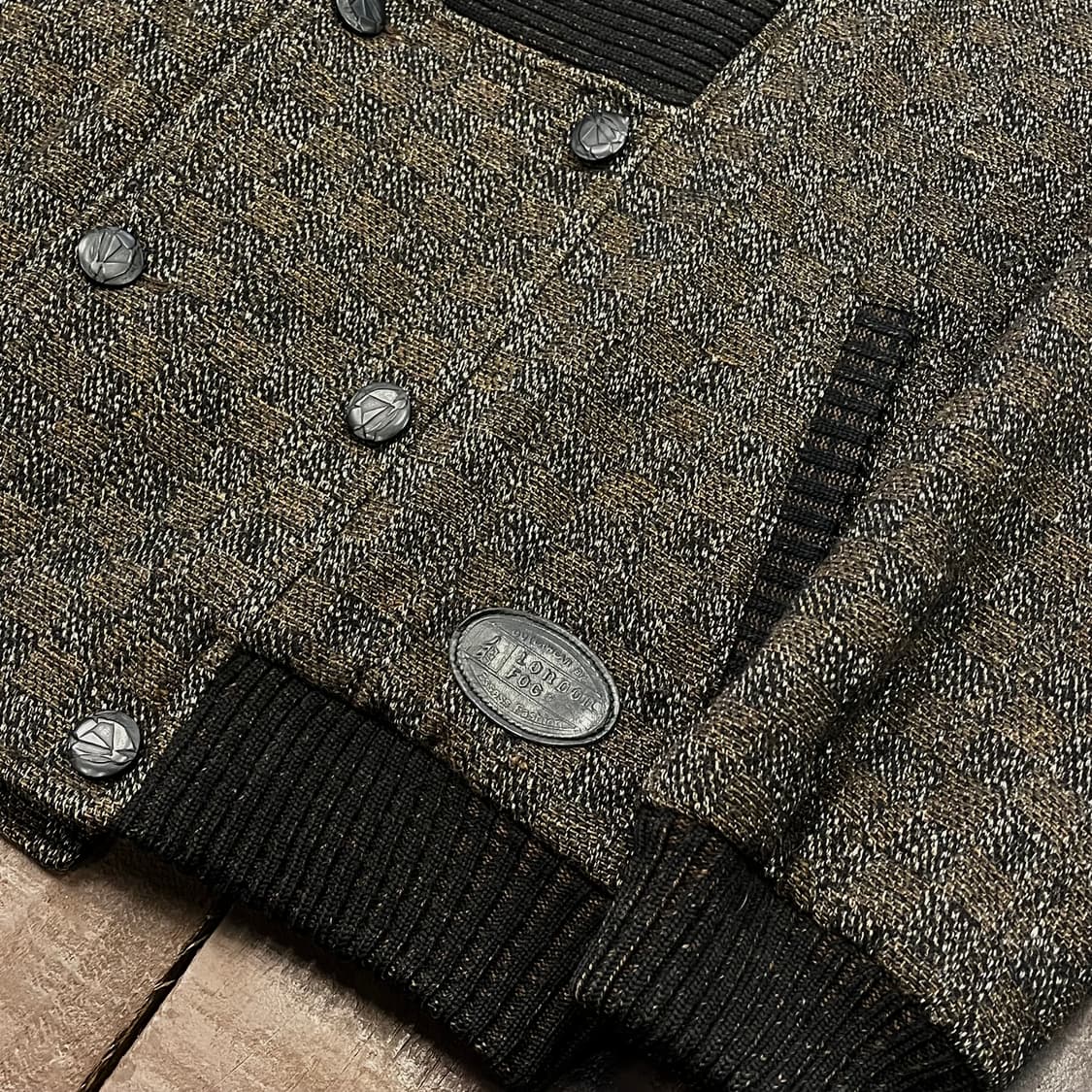 90s 런던포그 빈티지 숄카라 울 자켓 L 상품이미지3