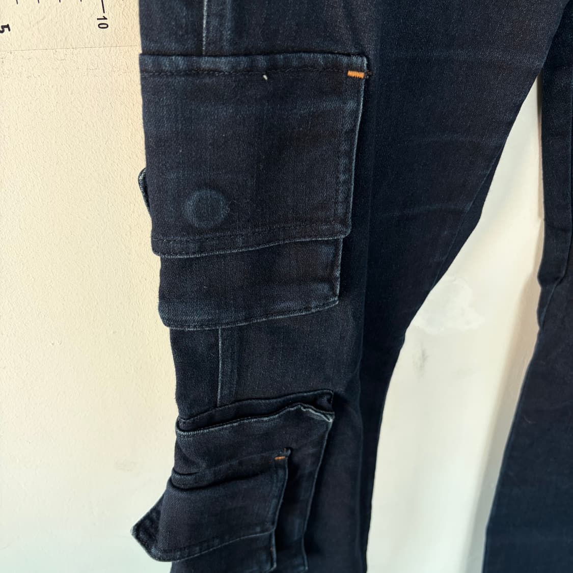 캘빈클라인 블랙 데님 카고 바지 상품이미지3