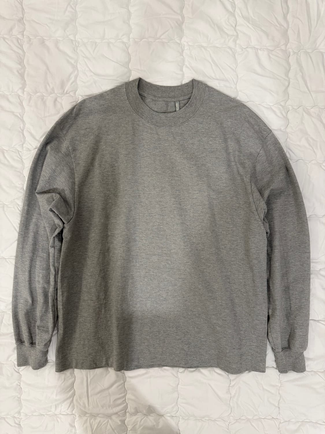 캡틴선샤인 수빈수피마 롱슬리브 티셔츠x3 화이트, 그레이, 블랙 상품이미지3