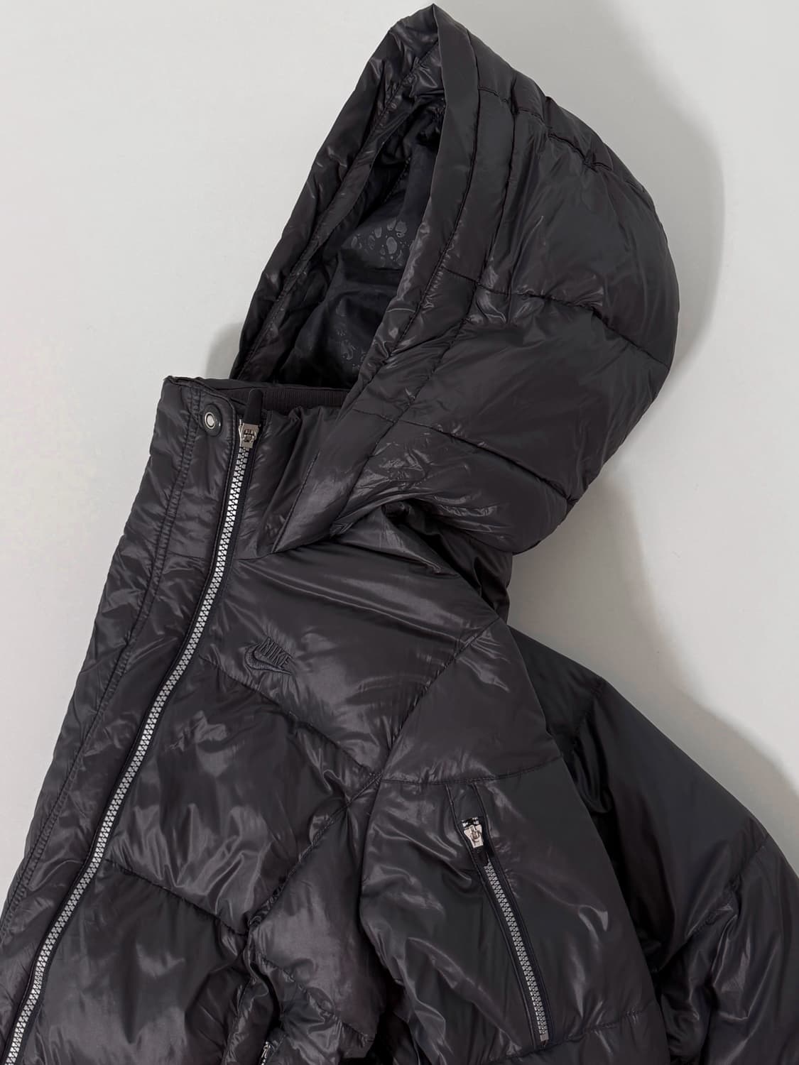 나이키 00‘s 그레이 언벨런스 집 다운 후드 패딩 상품이미지3