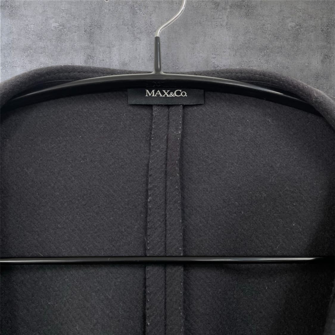 막스앤코 MAX&Co 차콜 울 케이프 코트 34 상품이미지3