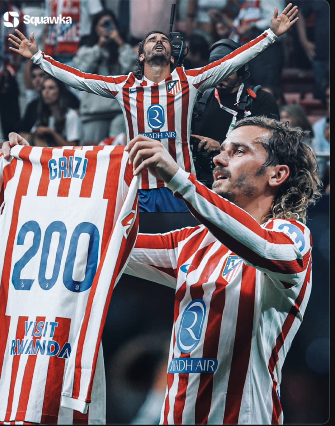 25-26 AT마드리드 그리즈만 긴팔 유니폼 M 레플리카  상품이미지9