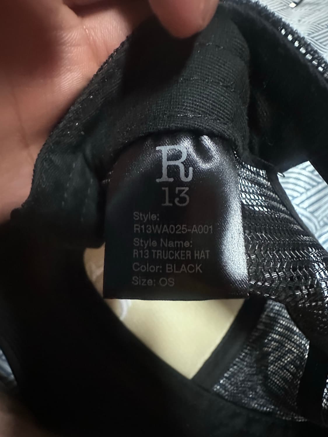 R13 매쉬볼캡 상품이미지3