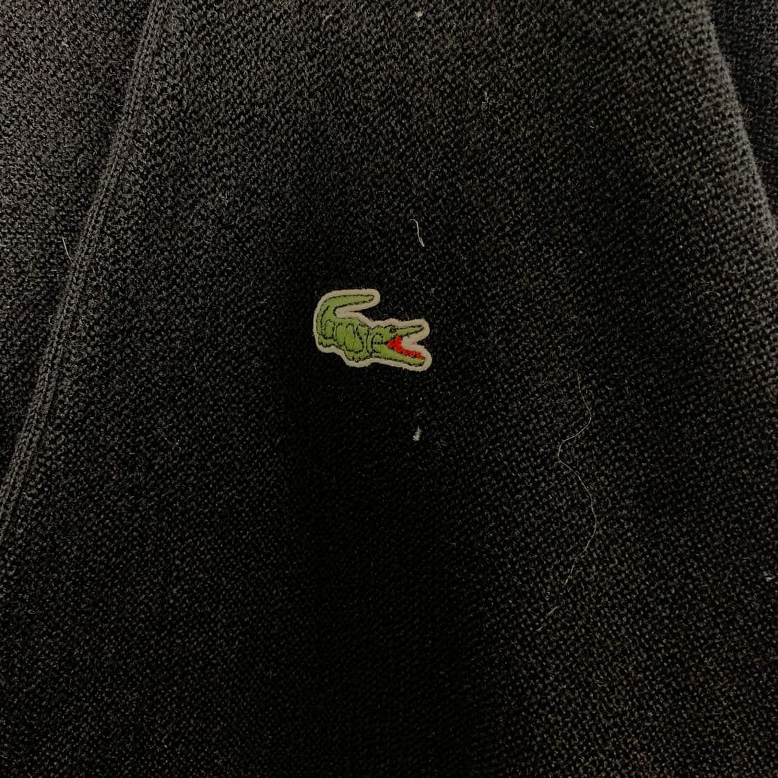 라코스테 블랙 니트 가디건 상품이미지3