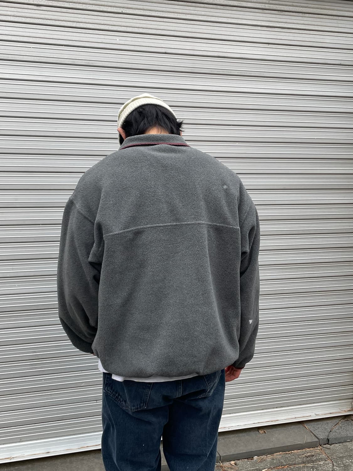 Patagonia Synchilla Snap-T Nikel&Burgund 상품이미지5