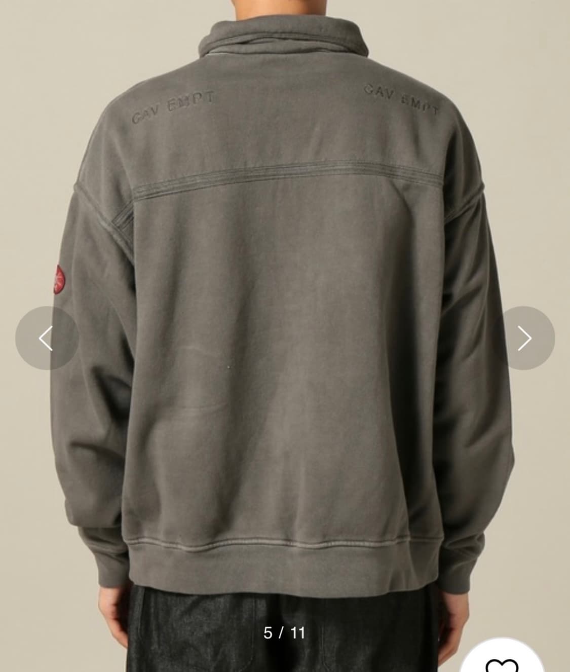 카브엠트 오버다이 집업자켓 상품이미지9