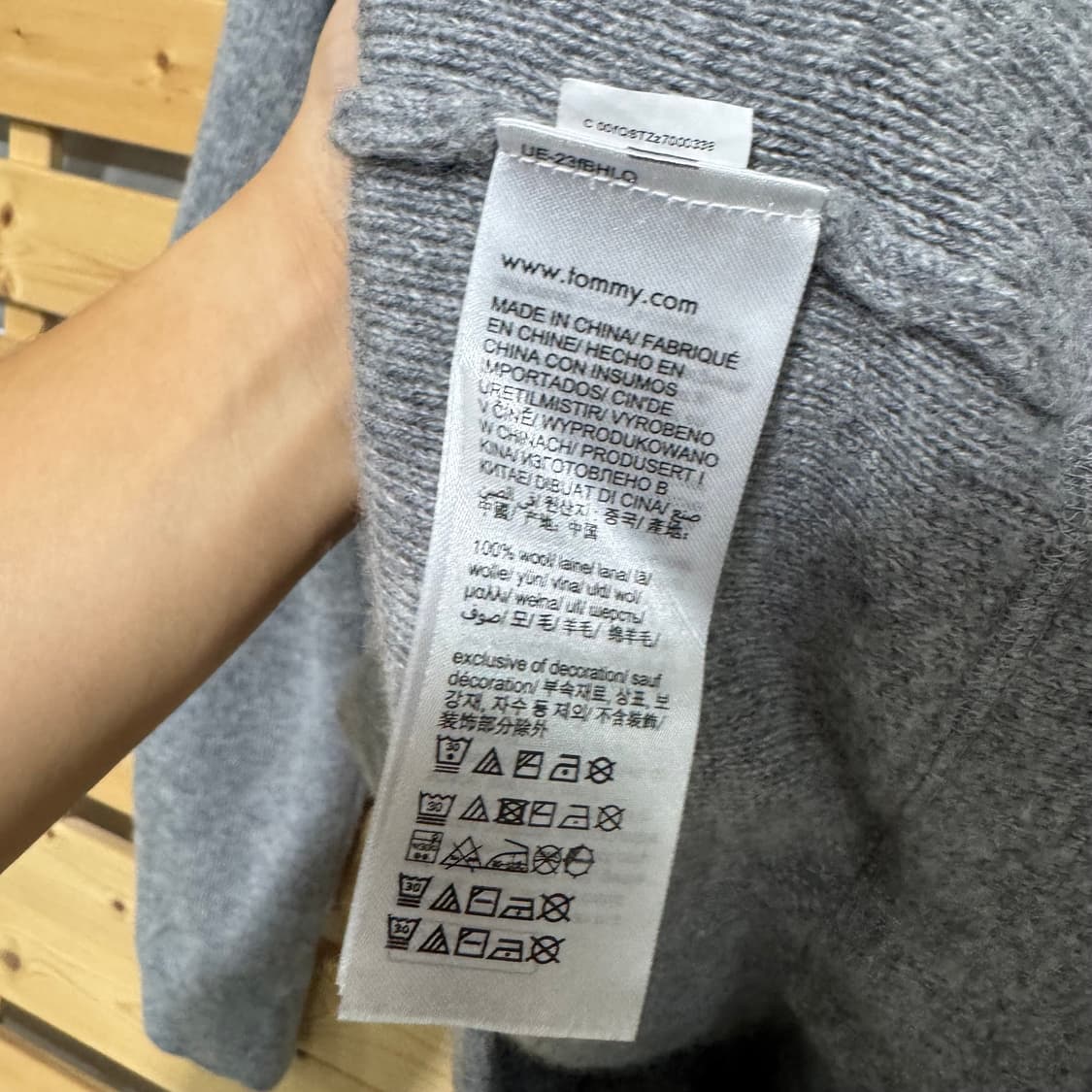 타미힐피거 가디건 상품이미지4