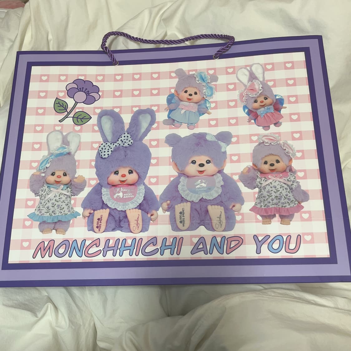 레어 쇼핑백 포함) 새상품 홍콩 몬치치 치무탄 상품이미지2