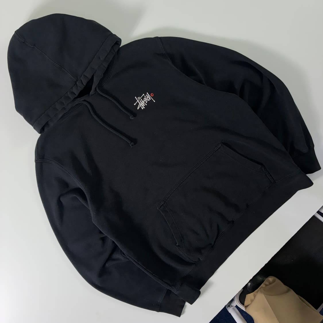 Stussy 스투시 90‘s C스탁 로고 후드티 상품이미지5