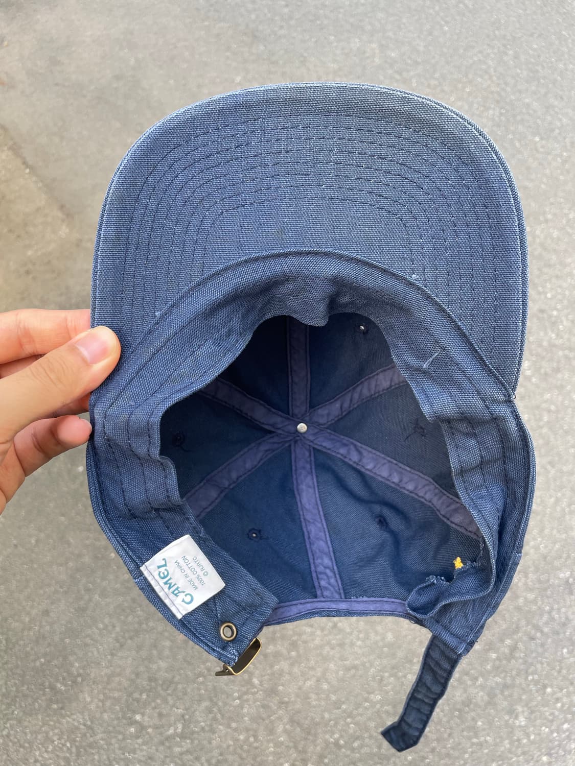 빈티지 카멜캡 camel cap 상품이미지4