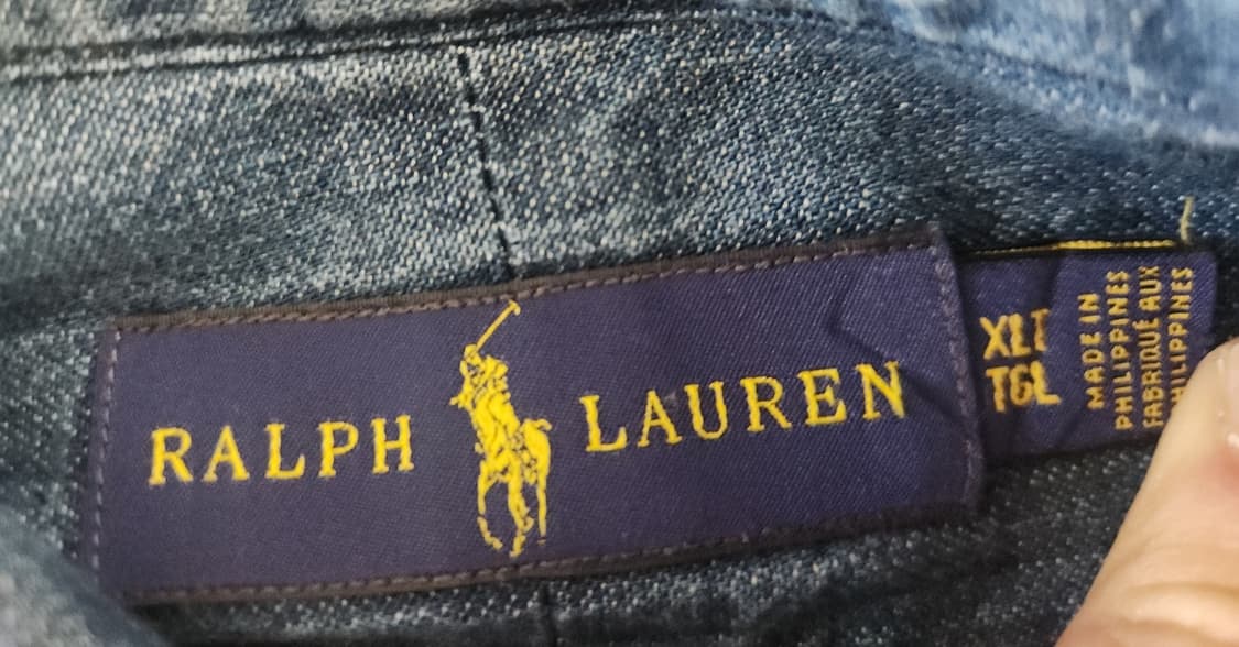 폴로 랄프로렌 데님셔츠(XLT) 상품이미지3
