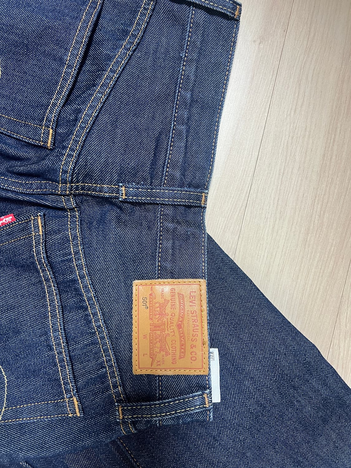 리바이스 501 인디고 생지데님 상품이미지1