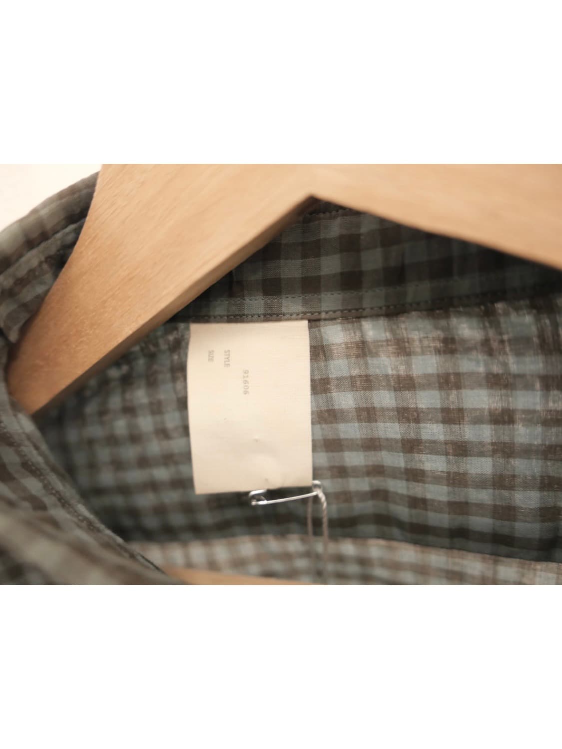 엔할리우드 체크 셔츠 상품이미지4