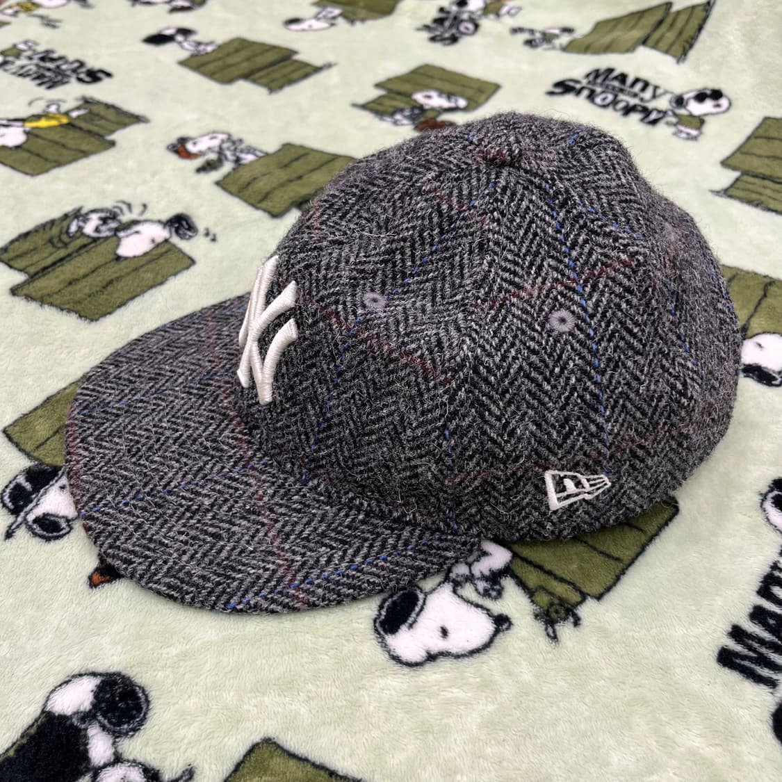 뉴에라x헤리스 트위드 뉴욕 양키즈 스냅백 상품이미지1