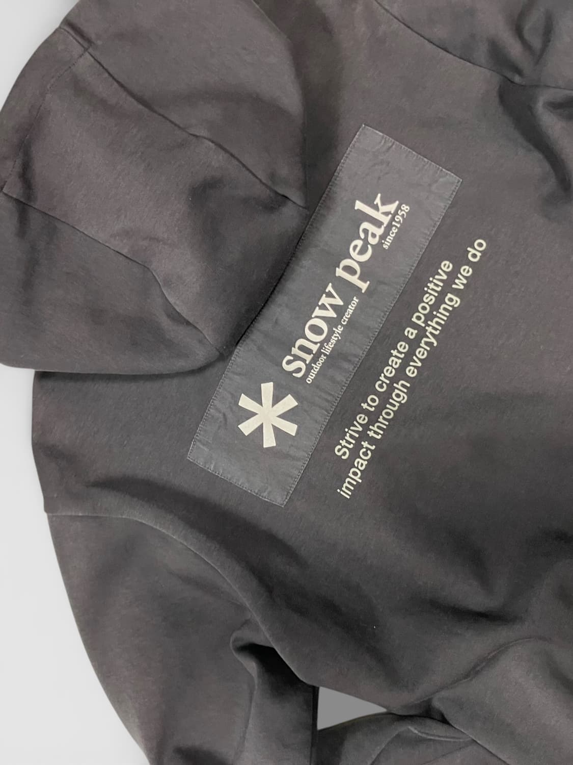 스노우피크 느낌있는 후드티 95 상품이미지3