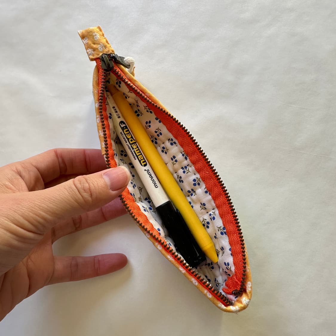 퀼트 핸드메이드 필통 / 길쭉 파우치 / 펜슬 파우치 상품이미지7