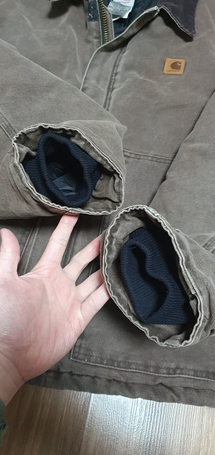 칼하트 j22 CHT 체스트넛 xxl 샌드스톤 아크틱 디트로이트 자켓 상품이미지7