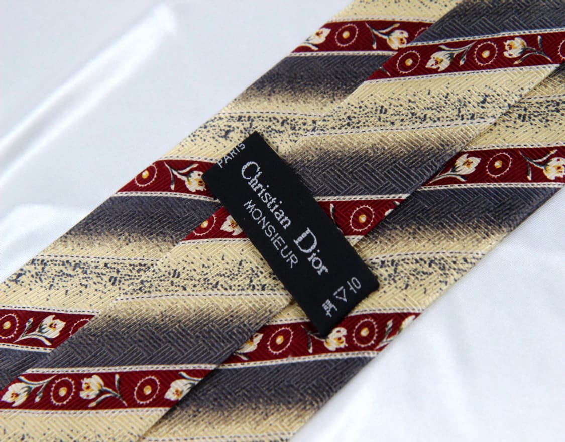 디올 9.3cm 미사용 S등급 남자 명품넥타이 상품이미지3
