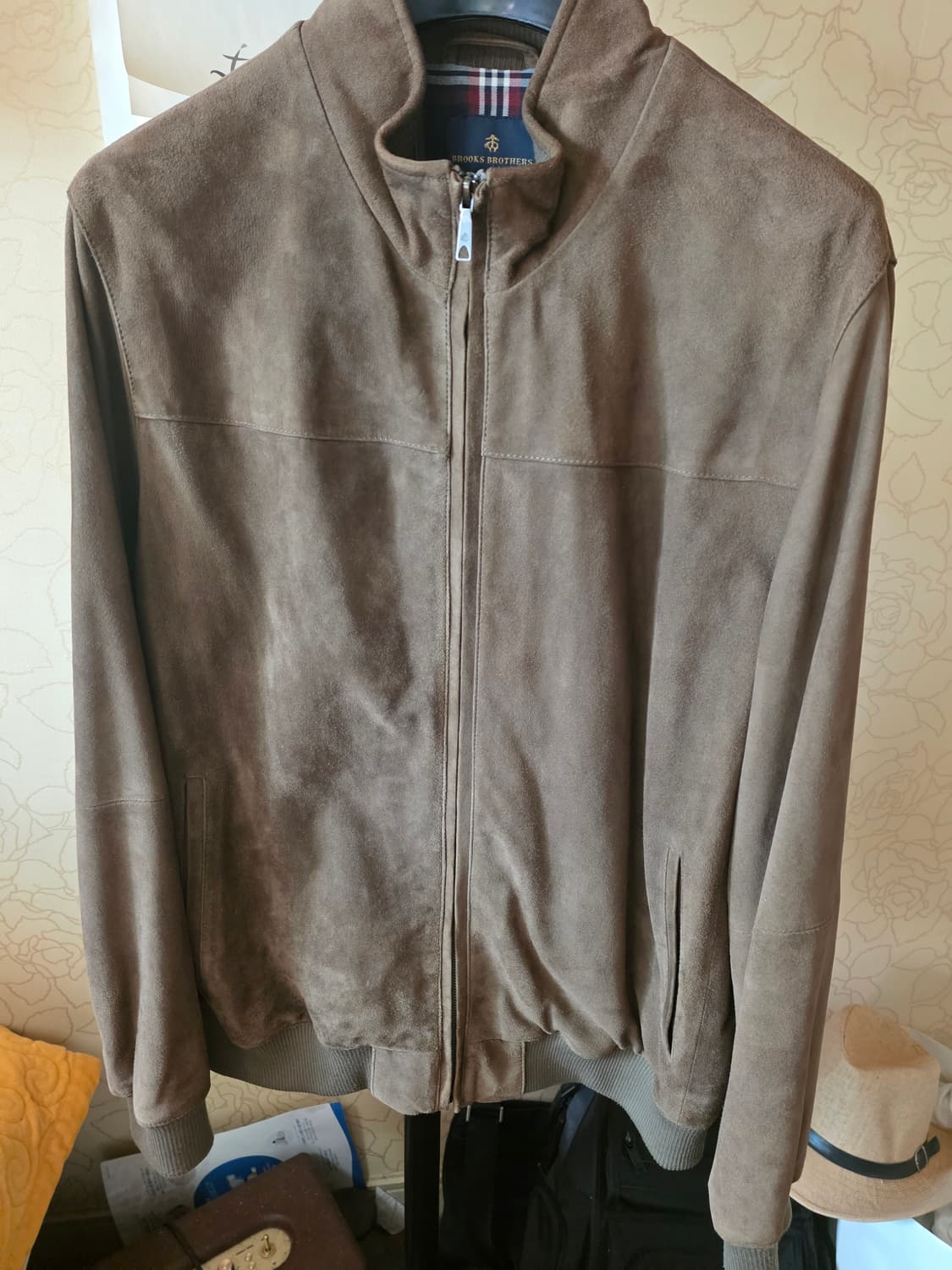브룩스 브라더스 스웨이드 봄버자켓 xl 팝니다. 상품이미지2