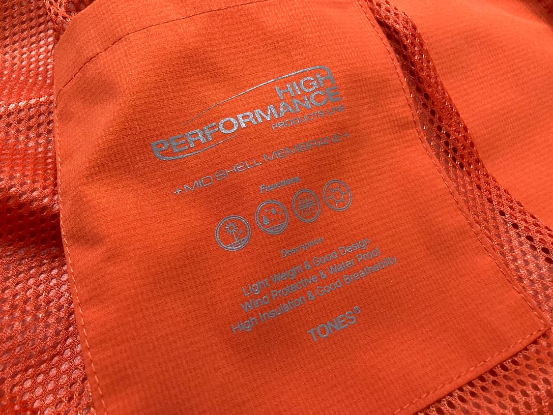 (새상품)톤즈 멤브레인 미드쉘 바람막이 105-110 상품이미지6