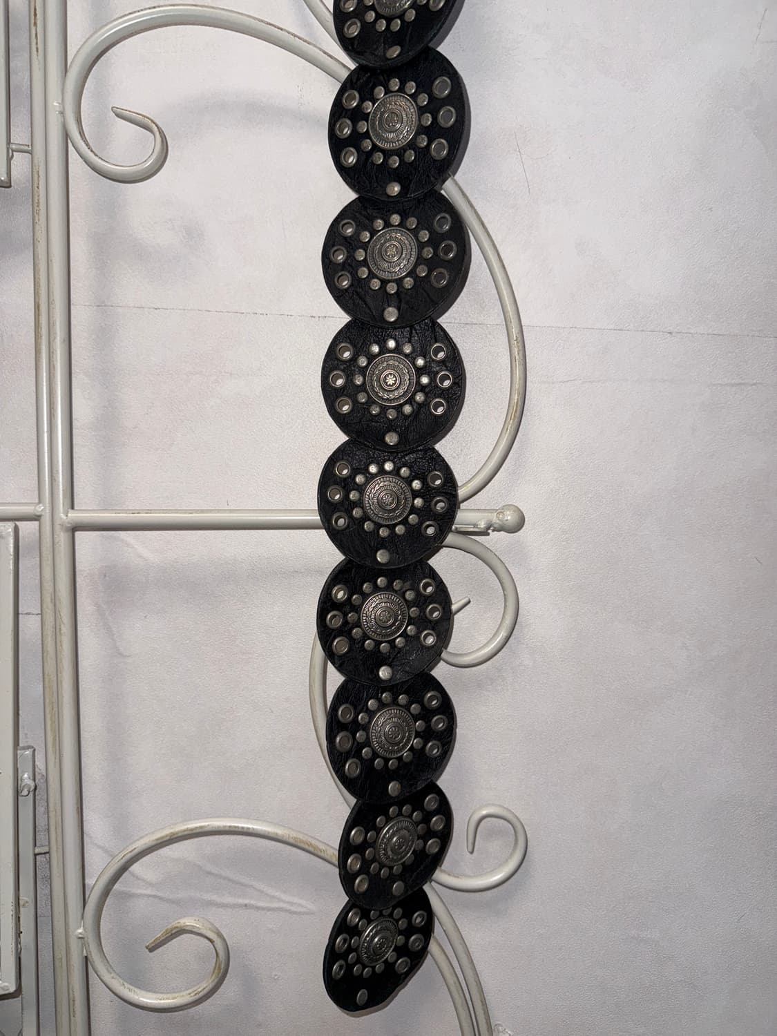 Black western oriental punching belt 상품이미지6