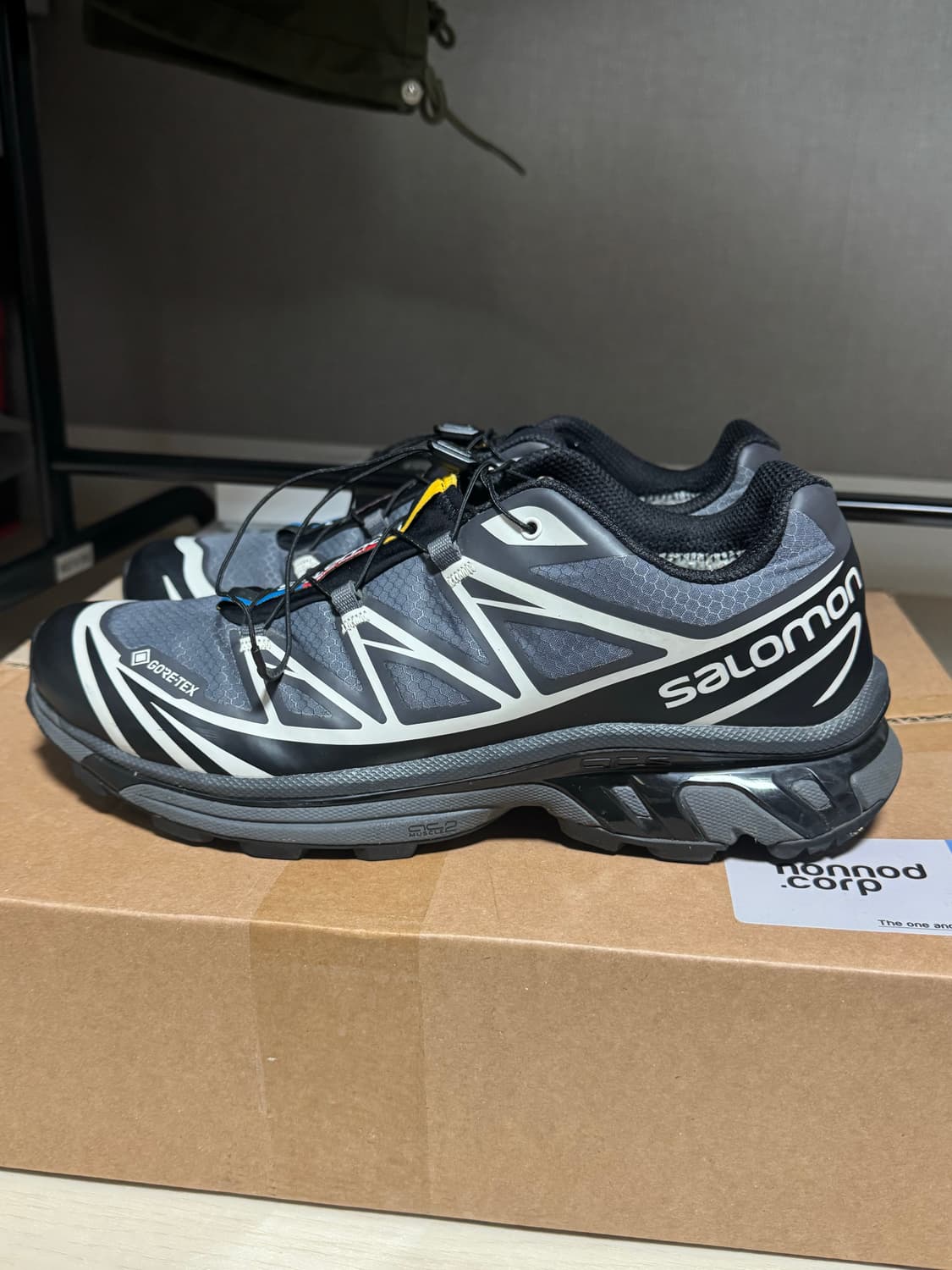 살로몬 xt-6 고어텍스 블랙 에보니 상품이미지2