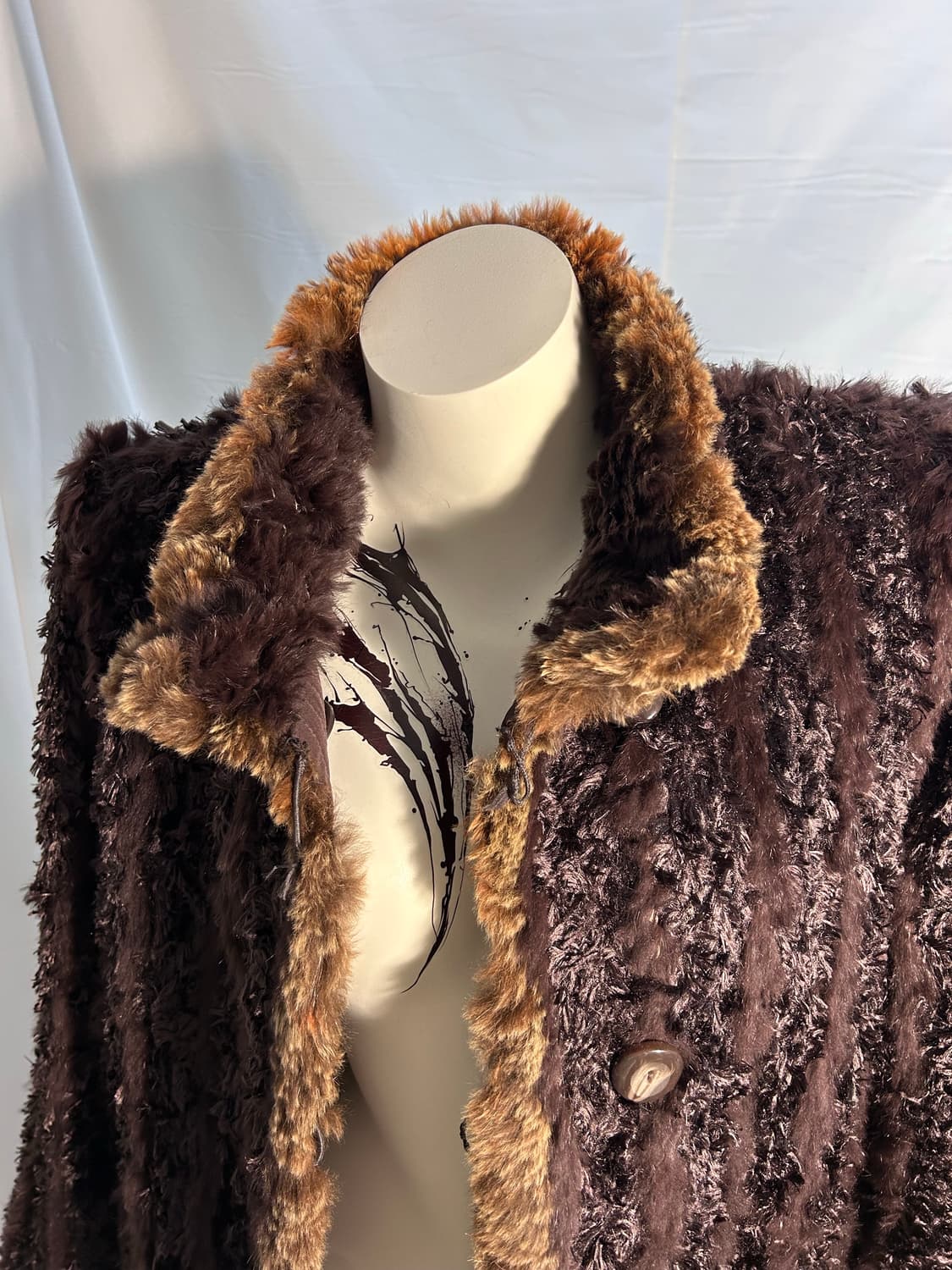 Gitanes shearling reversible fur jacket 상품이미지2