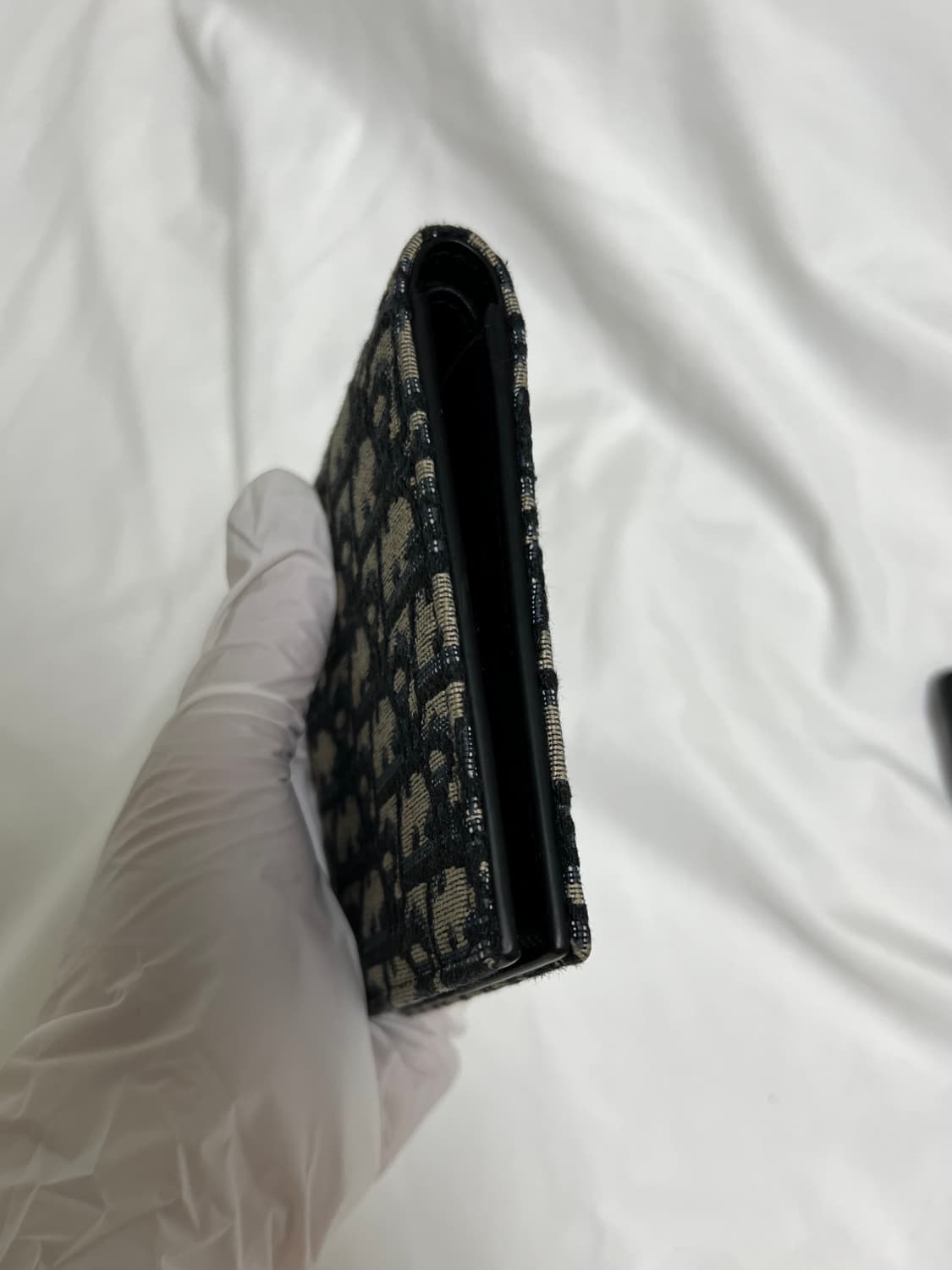 [정품] 신형 새상품급 / 디올 오블리크 반지갑 베이지 상품이미지8