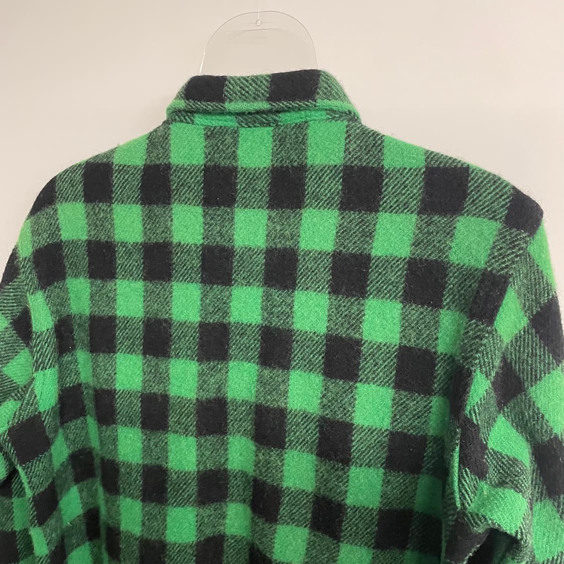 80s 울리치 버팔로 울 체크셔츠 상품이미지7